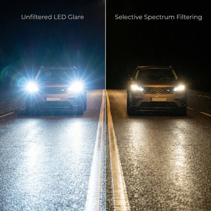 Night Driving Glasses with GlareCut Technology