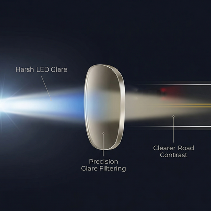 Night Driving Glasses with GlareCut Technology