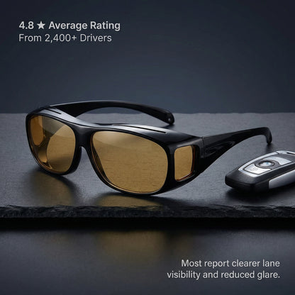 Night Driving Glasses with GlareCut Technology