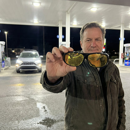 Night Driving Glasses with GlareCut Technology