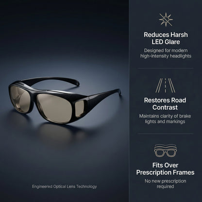 Night Driving Glasses with GlareCut Technology