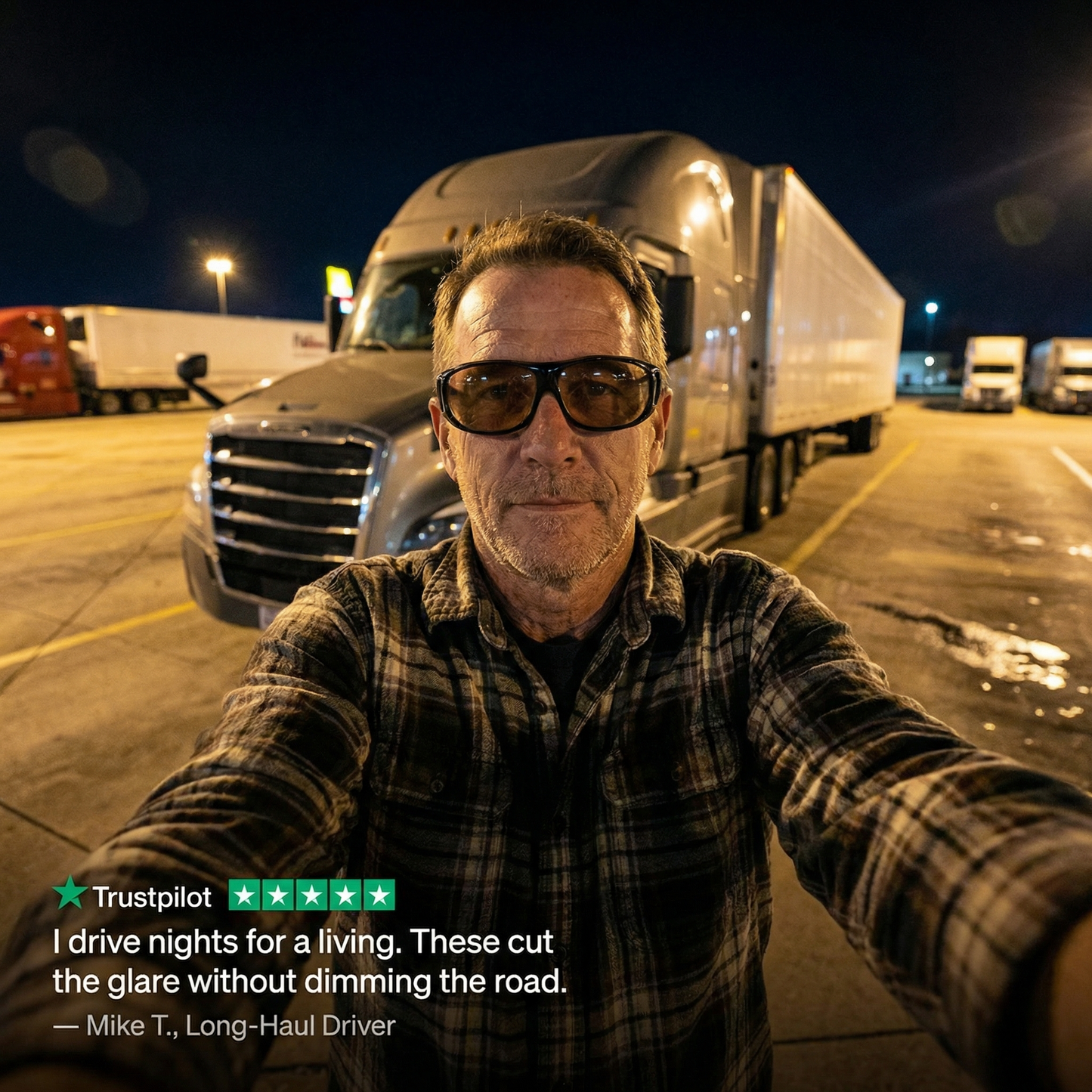 Night Driving Glasses with GlareCut Technology